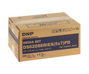 Consommable thermique DNP pour DS620 Media Set DS620SERIES (5x7) PD - 13x18cm - 460 tirages