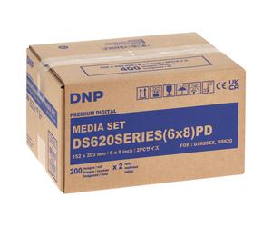 Consommable thermique DNP pour DS620 Media Set DS620SERIES (6x8) PD - 10x15cm 800 tirages ou 15x20cm 400 tirages