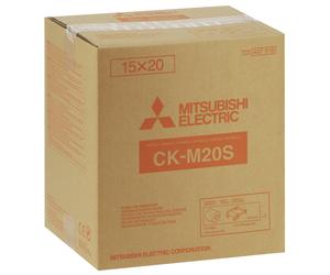 Consommable thermique MITSUBISHI CKM20S pour CP-M15E - 375 tirages 15x20cm