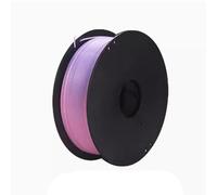Consommables à l'impression 3D, à Changement de température PLA en 2 Couleurs + Fil Thermique de 1,75 mm, matériau de la Ligne +/- 0,03 mm, Bobine de 1 kg,Purple Turns Pink
