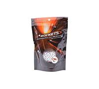 Consommables Airsoft - Sachet de 1000 Boules Blanches 6 mm fusées 0,20 g. - Bonne qualité