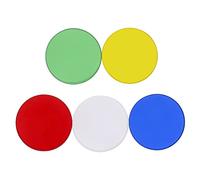 Consommables de laboratoire 1 pièces 32mm/35mm filtre de couleur optique bleu vert jaune rouge verre Transparent blanc boisé filtre for Microscope biologique Adaptateur d'objectif ( Color : 32mm Blue