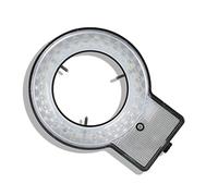 Consommables de laboratoire Illuminateurs de microscope Réglable 60/72/80 LED Anneau lumineux Lampe Quatre zones Quatre roues motrices Luminosité indépendante Adaptée à la caméra de microscope stéréo