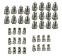 Consommables de torche de rechange pour torche de coupe plasma P80 CNC 60 A 80 A 100 A avec électrodes et buses compatibles avec la série CUT (1,1 mm)