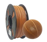 Consommables d'impression 3D en TPEE, matériau de basketball compatible avec l'imprimante FDM Tuozhu, protection 1,75 mm(TPEE40D 1KG BROWN)