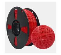 Consommables d'impression 3D en TPEE, matériau de basketball compatible avec l'imprimante FDM Tuozhu, protection 1,75 mm(TPEE40D 1KG RED)