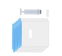 Consommables Imprimante 3d Paquet de Compression sous Vide avec Pompe | Plastique PP, Fermeture Étanche à Double Zip, Clip de Scellement, pour Bobines de Filament et Grains de Café
