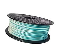 Consommables pour impression 3D, Filament d'imprimante 3D 1,75 mm PLA à changement de couleur 1 kg Multicolore(Green to White)