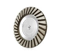 Consommables pour impression 3D, Meule diamantée en aluminium 125 mm, filetage M14, grain 30/50/100, 3 pièces(1Pc M14 Grit 100)