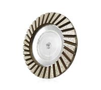 Consommables pour impression 3D, Meule diamantée en aluminium 125 mm, filetage M14, grain 30/50/100, 3 pièces(1Pc M14 Grit 50)