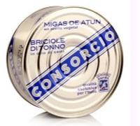 Consorcio Miettes de Thon, Grande Boîte 1 kg, Poids Égoutté 650g, Format Économique