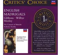 Consort of Musicke - English Madrigals [Import]