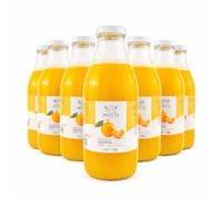 Consorzio Motta - Jus d’orange 100% jus naturel sans conservateurs, riche en vitamines, pack de 6 x 750 ml, produit en Calabre