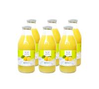 Consorzio Motta - Jus de bergamote italien 100% naturel sans conservateurs, riche en vitamine C, lot de 6 x 750 ml, origine Reggio de Calabre