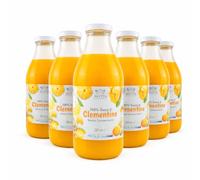 Consorzio Motta - Jus de clémentines 100% jus naturel sans conservateurs, riche en vitamines, pack de 6 x 750 ml, produit en Calabre