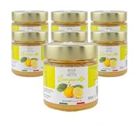 Consorzio Motta - Marmelade à la bergamote de Reggio de Calabre, naturelle, parfumée, lot de 6 x 260 g