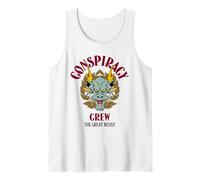 Conspiracy Crew The Great Resist (citation et graphisme dragon) Débardeur