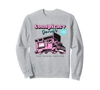 Conspiracy Donuts est Un Libre penseur Depuis 2020 (déclaration Amusante) Sweatshirt