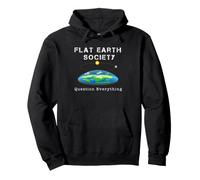 Conspiration de la Flat Earth Society Sweat à Capuche