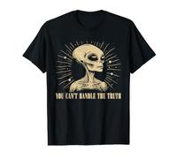 Conspiration d'ovnis extraterrestres Que Vous ne Pouvez Pas gérer, Zone de vérité 51 T-Shirt Graphique avec Valeur
