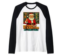 Conspiration du pôle Nord Père Noël Manche Raglan