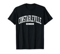 Constableville New York NY JS03 College University Style T-Shirt