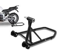 ConStands Single Béquille d'atelier pour MV Agusta Brutale 800 13-20 Noir Mat, Monobras Adaptateur Inclus