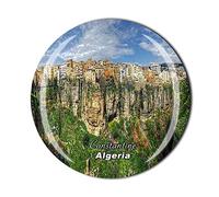 Constantin Algérie Aimant de réfrigérateur souvenir de voyage Cadeau de cuisine Décoration de maison Sticker magnétique Cristal Réfrigérateur Magnet Collection