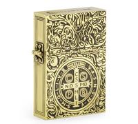 Constantine Briquet, en métal sculpté Style Vintage doré Essence kérosène St Benoît Briquet à Collectionner pour Homme, Papa, Mari