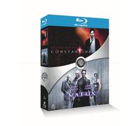 Coffret Keanu Reeves - Constantine + Matrix - Blu-Ray