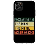 Constantine The Man The Myth The Legend Funny Personnalisé Coque pour iPhone 11 Pro Max