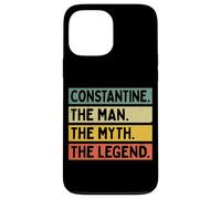 Constantine The Man The Myth The Legend Funny Personnalisé Coque pour iPhone 13 Pro Max