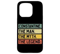 Constantine The Man The Myth The Legend Funny Personnalisé Coque pour iPhone 15 Pro