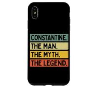 Constantine The Man The Myth The Legend Funny Personnalisé Coque pour iPhone XS Max