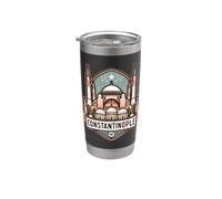 Constantinople Byzance Souvenir de Sainte-Sophie Gobelet isotherme en acier inoxydable double paroi