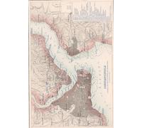 Constantinople Map Journal: Vintage 1855 Map of Constantinople Notebook (Blank Lined Journal, 6"x9" Lined Pages, 200 pages)