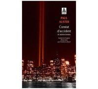 Paul Auster – Constat d'accident – et autres textes – Poche