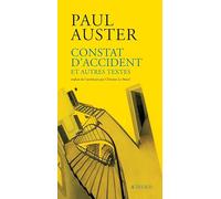 Constat d'accident et autres textes