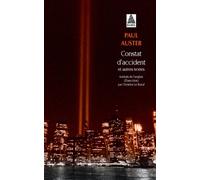 Paul Auster – Constat d'accident – et autres textes – Poche