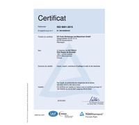 Constat de vérification d'une clé dynamométrique KS TOOLS - 999.KALIB