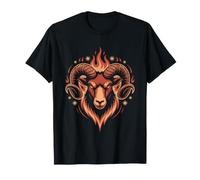Constellation Aries Zodiaque Mars Avril Symbole Dessin Au T-Shirt