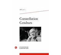 Constellation Cendrars N° 1, 2017