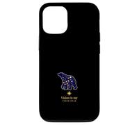 Constellation De L'ours Avec Étoile Guide Devise Coque pour iPhone 12/12 Pro