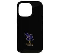 Constellation De L'ours Avec Étoile Guide Devise Coque pour iPhone 13 Pro