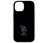 Constellation De L'ours Avec Étoile Guide Devise Coque pour iPhone 14