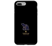Constellation De L'ours Avec Étoile Guide Devise Coque pour iPhone 7 Plus/8 Plus