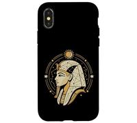 Constellation de Pharaon égyptien mystère Antique Cosmique Coque pour iPhone X/XS