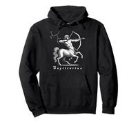 Constellation du Sagittaire. Signe du zodiaque style médiéval Sweat à Capuche