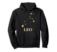 Constellation du Zodiaque Lion et Amoureux des Constellations Sweat à Capuche