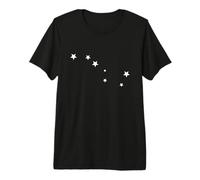 Constellation Grande Ourse Étoiles Astérisme Astronomie Ciel Nocturne T-Shirt Haut de Gamme